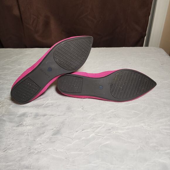 Rothy's The Point Dragon Fruit Shoes Flats Womens Size 7 Balletcore Feminine - Picture 5 of 6